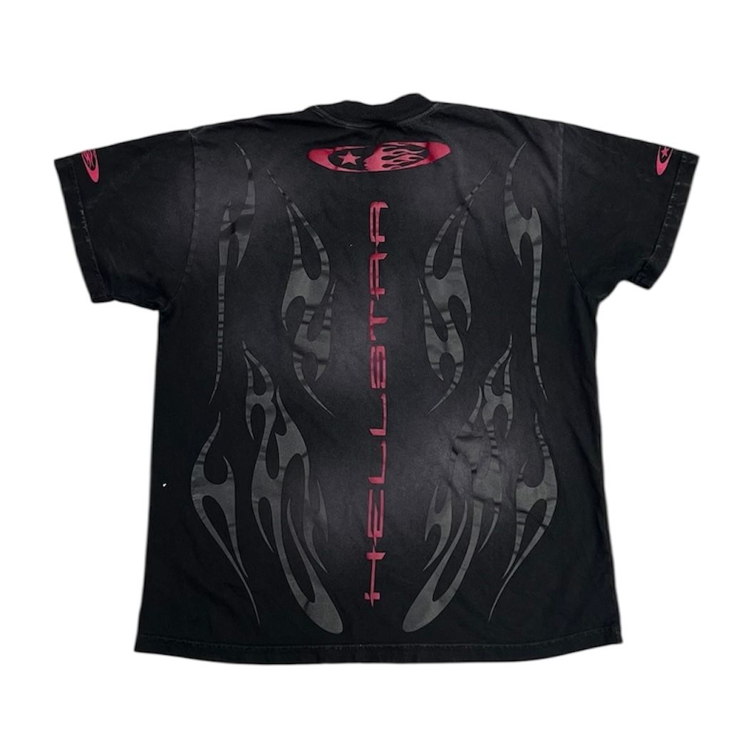 Hellstar Sports Flame Tee (Black) - Preowned