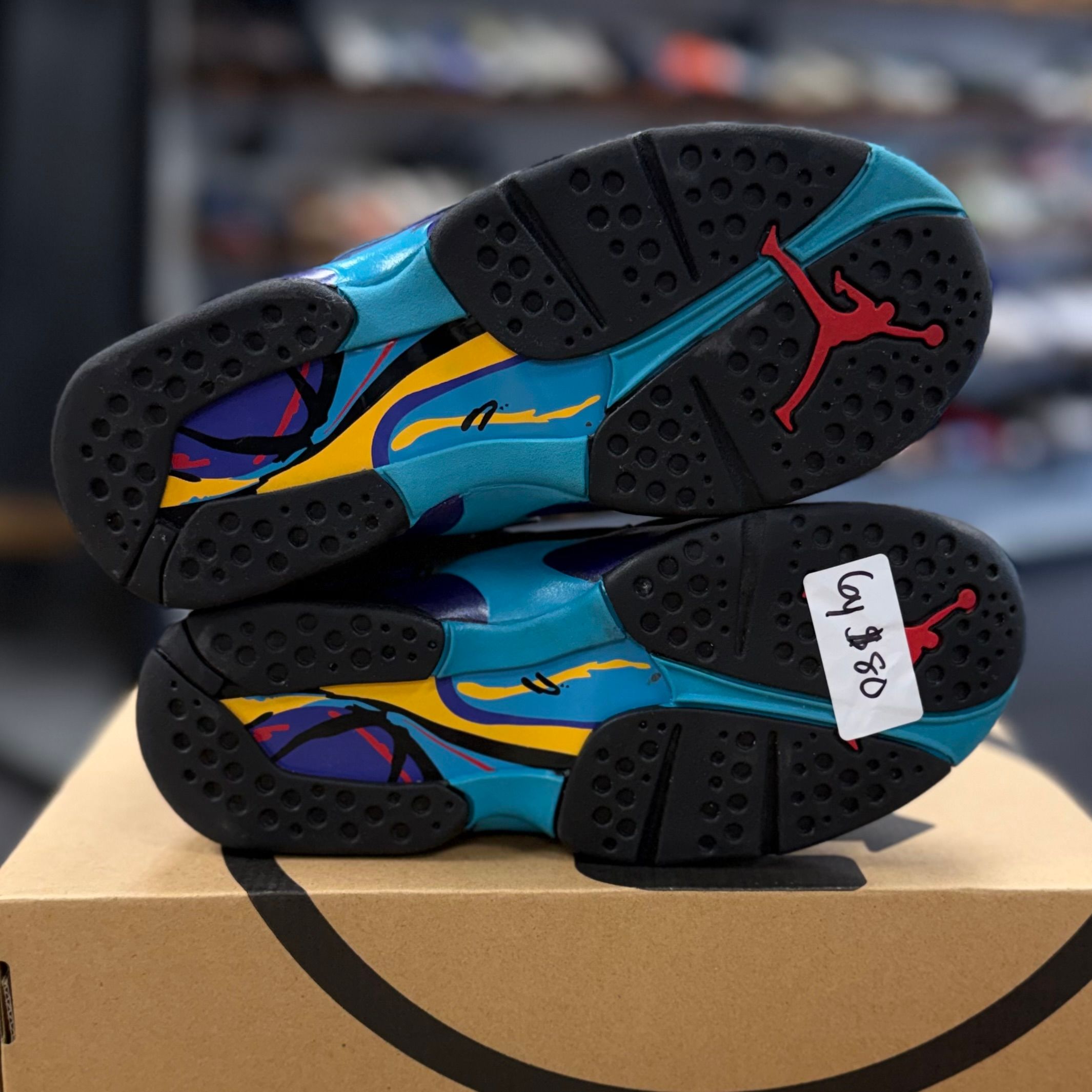 Jordan 8 Retro Aqua (2025) (GS) - Preowned