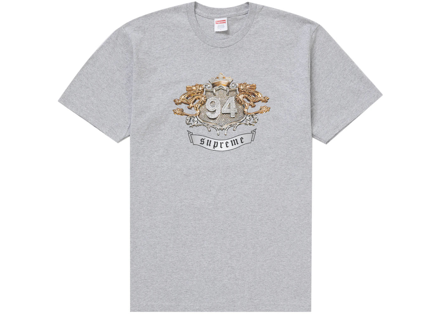 Supreme Diamonds Tee (FW24) Heather Grey