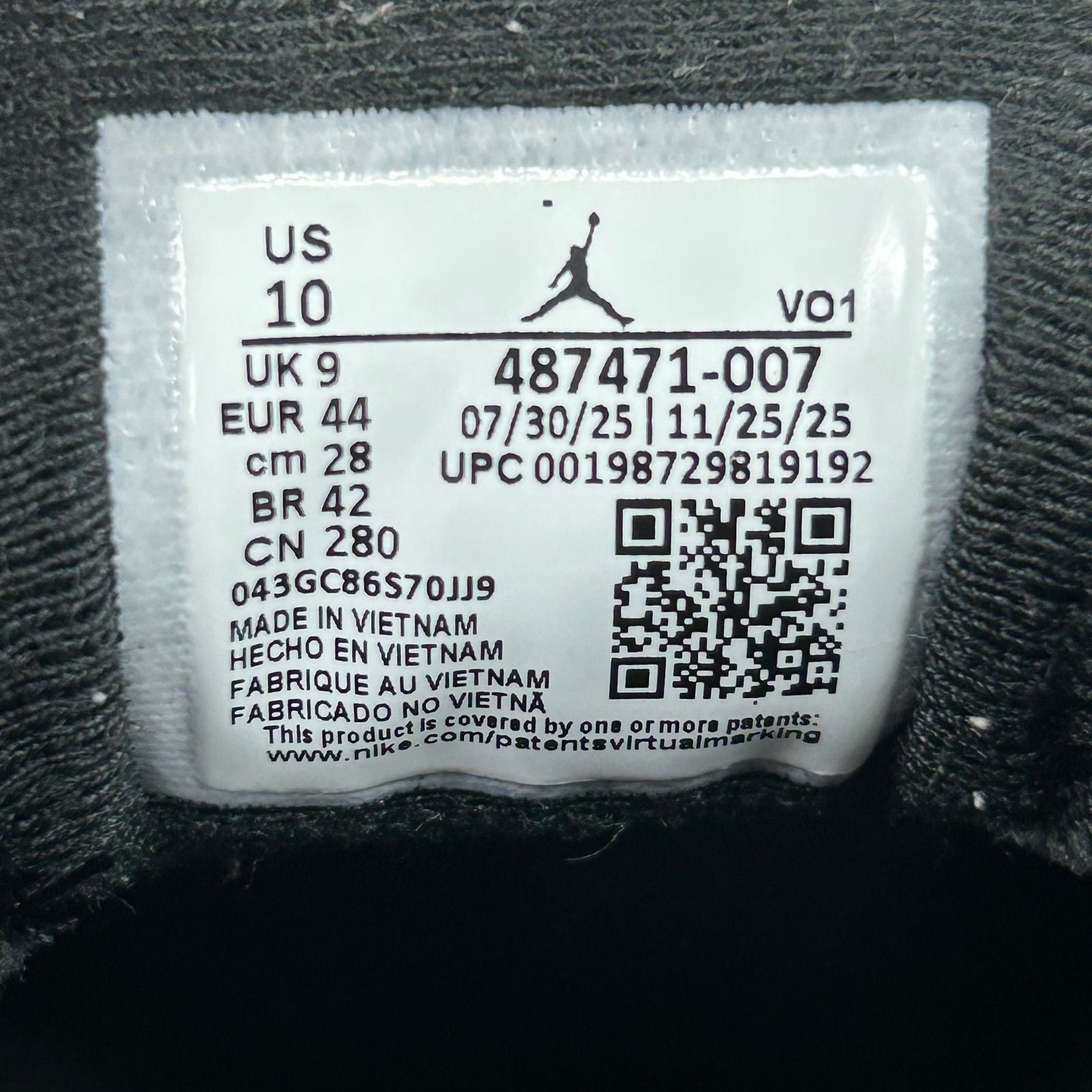 Jordan 14 Retro Black University Blue (2026) - Preowned