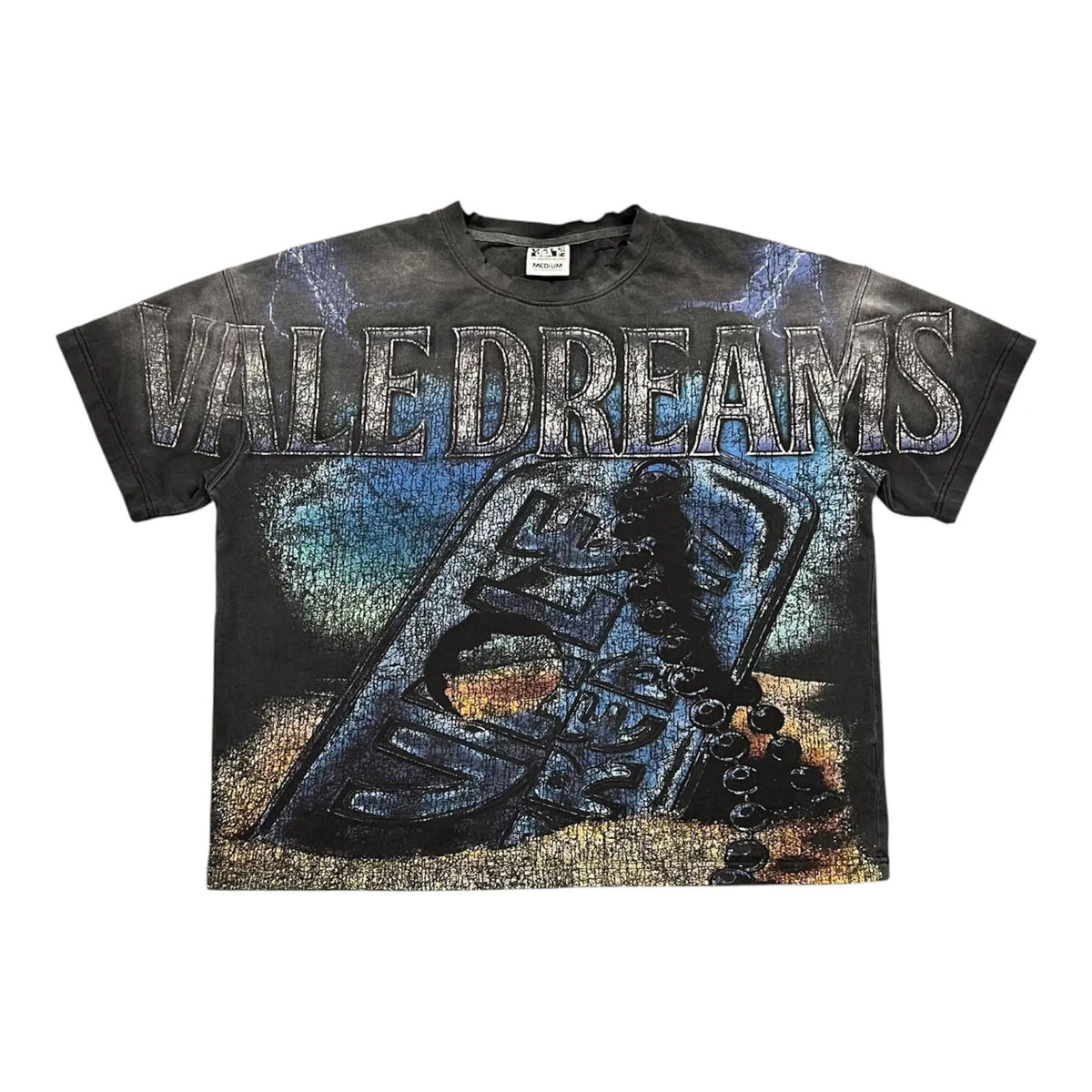 Vale Forever Dog Tag Big Tee (Black) - Preowned