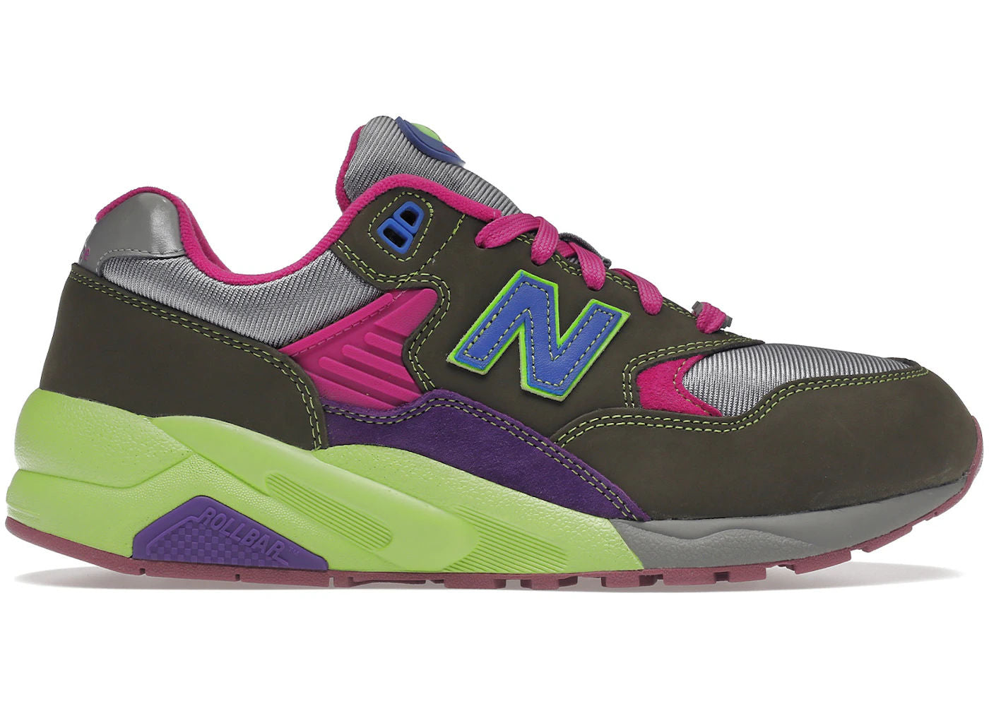 New Balance 580 Stray Rats Khaki Purple