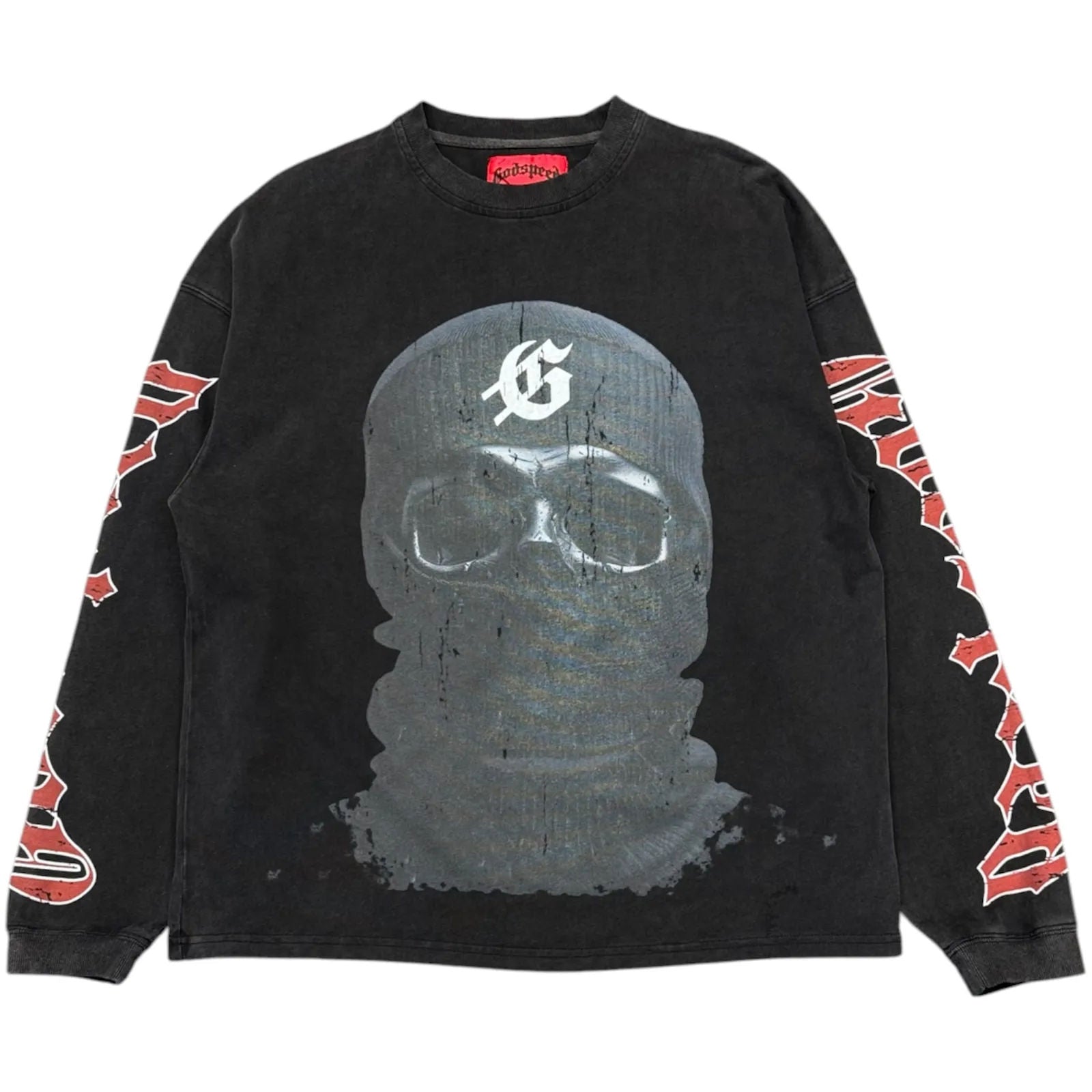 Godspeed Balaclava L/S Tee (Black) - Preowned