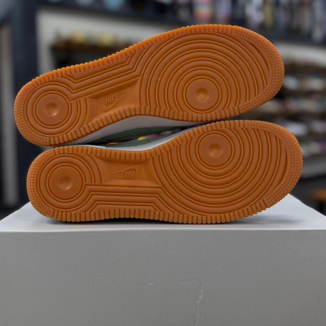 Nike Air Force 1 Low Arctic Green White Gum - Preowned