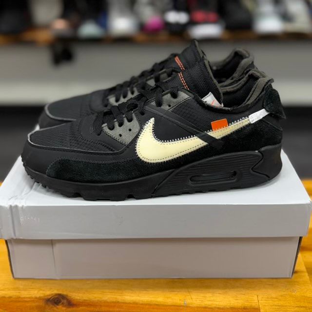 Nike Air Max 90 Off-White Black - Preowned