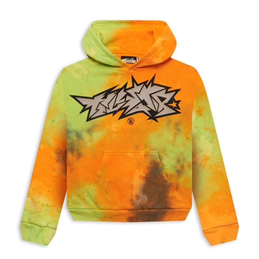 Hellstar Halloween Vomit Hoodie (Orange)