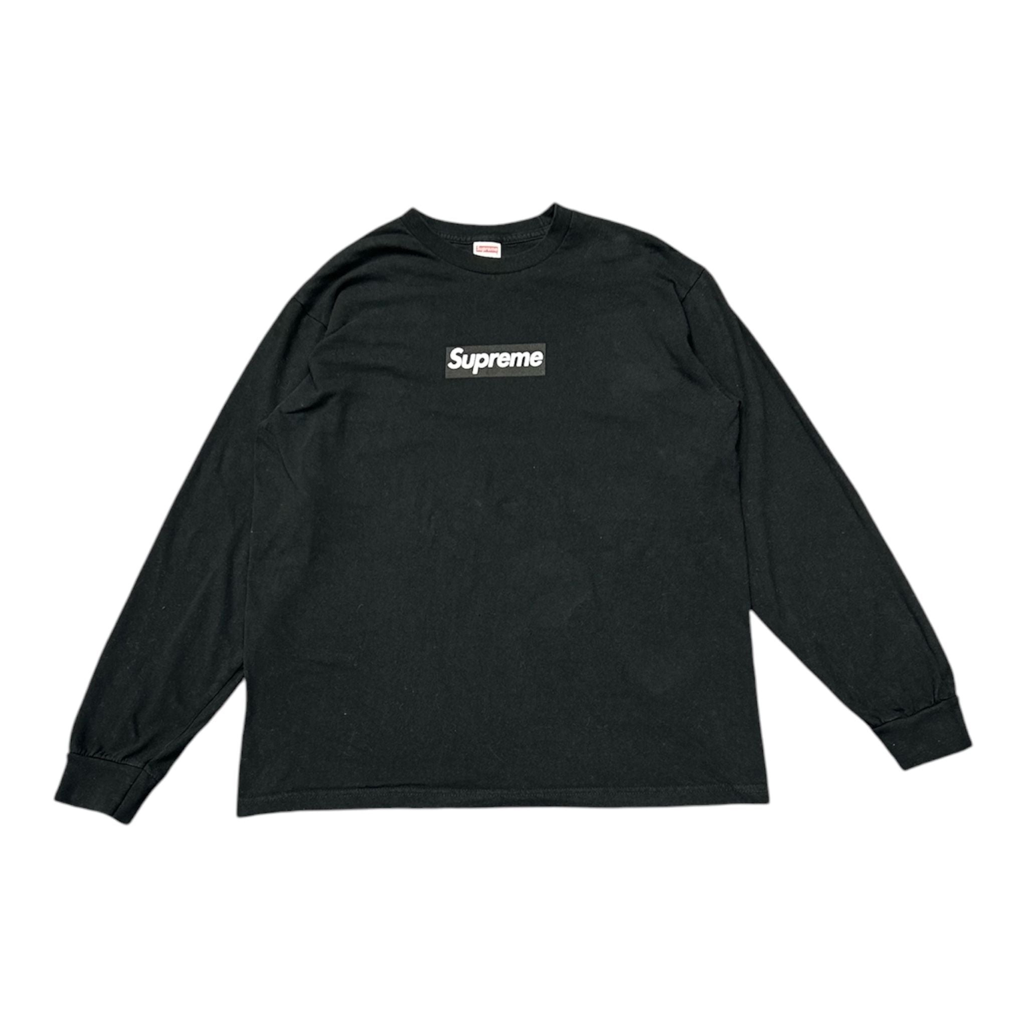 Supreme Box Logo Long Sleeve (Black) - Preowned
