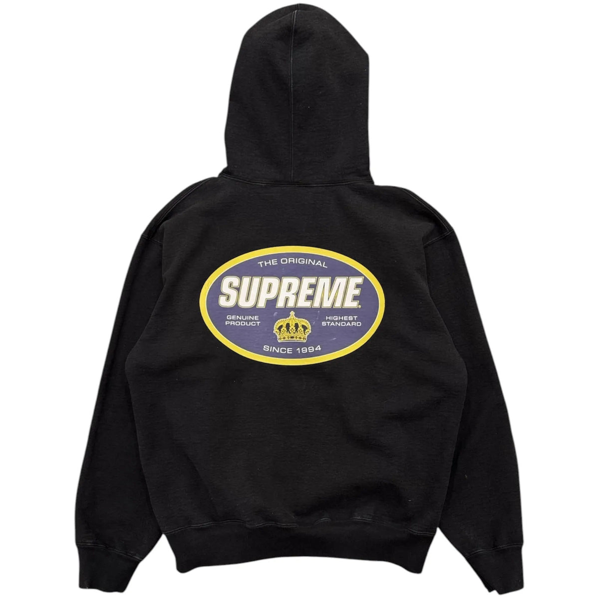 Supreme Crown Hoodie (Black) - Preowned
