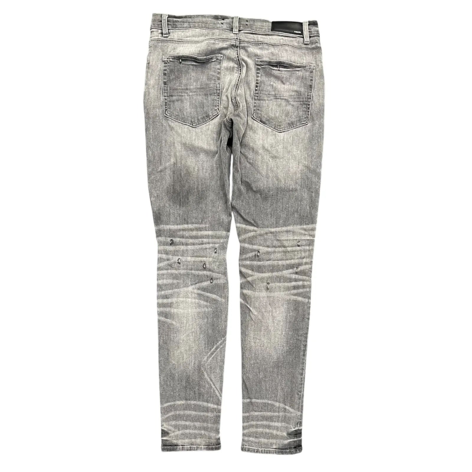 Amiri Distressed Jeans (Grey) - Preowned