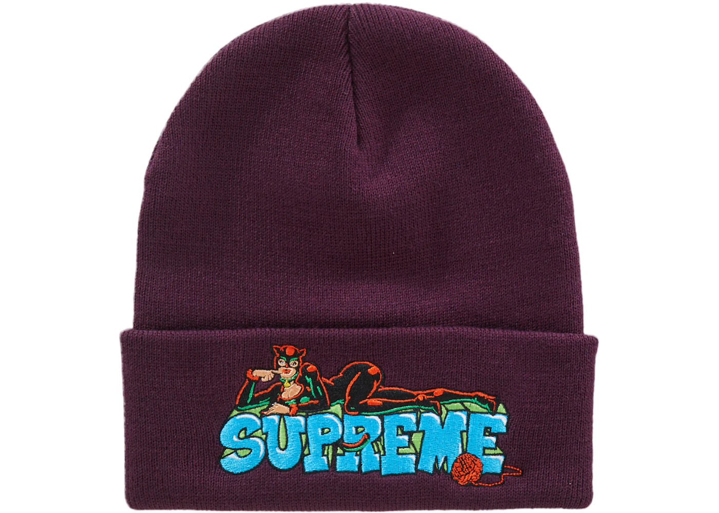 Supreme Catwoman Beanie Plum