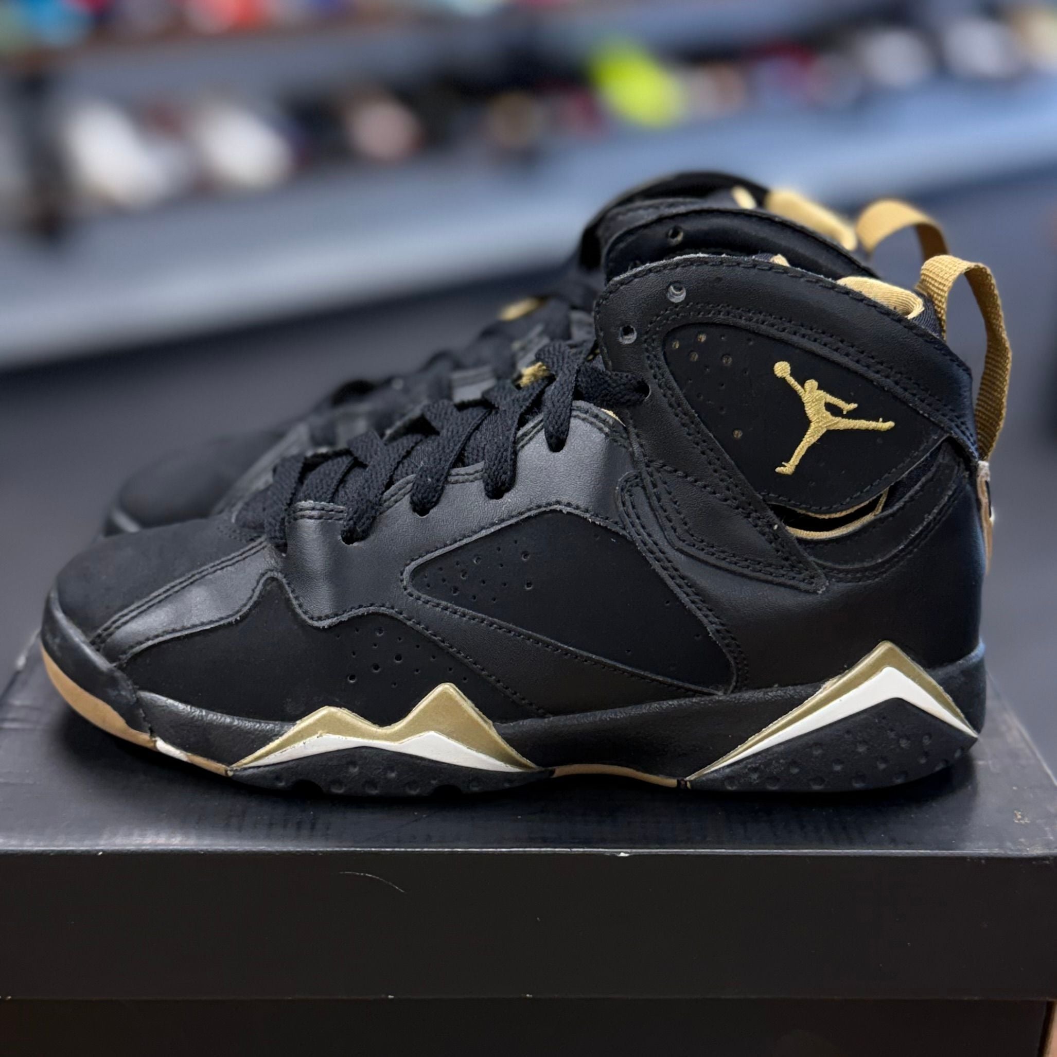 Jordan 7 Retro Golden Moments Pack (7) (GS) - Preowned