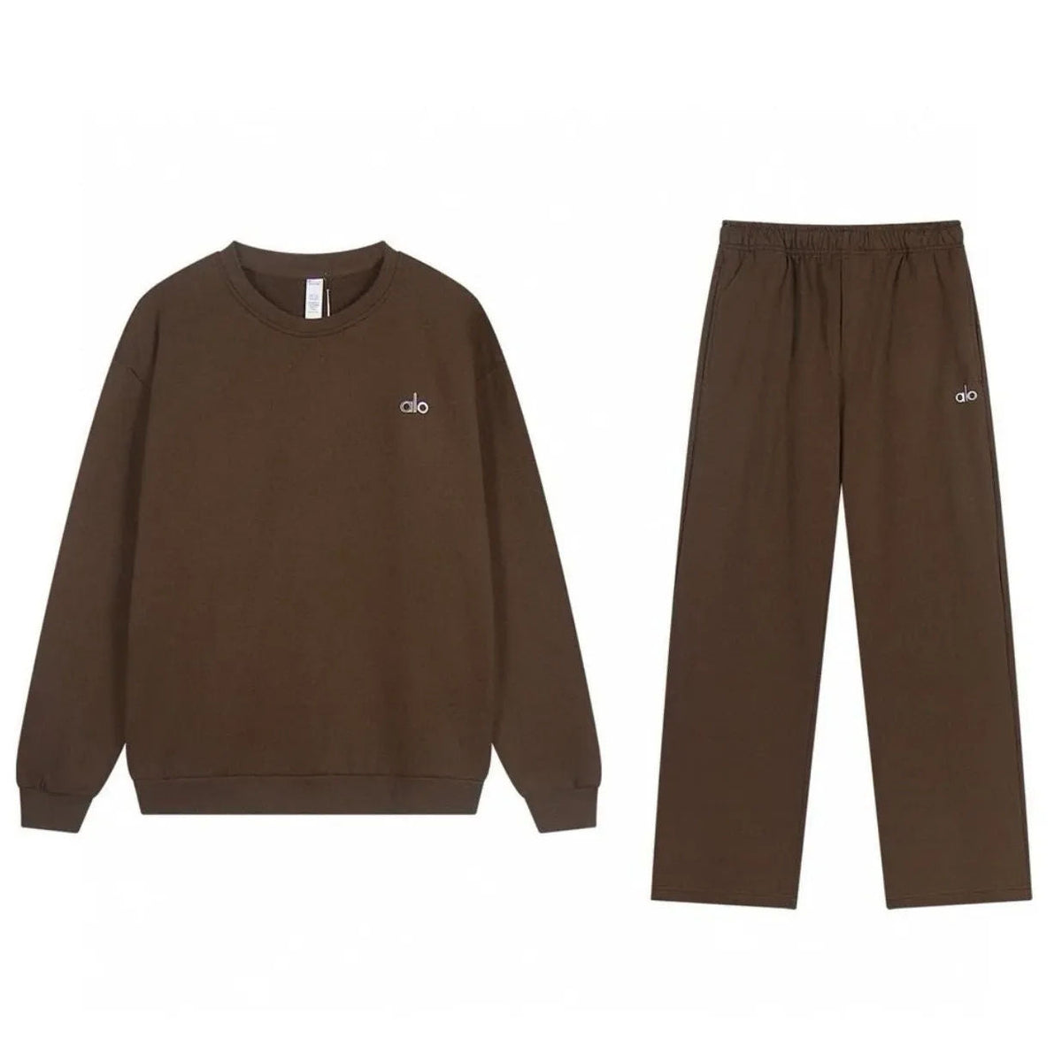 ALO Crewneck Suit (Brown) - Preowned