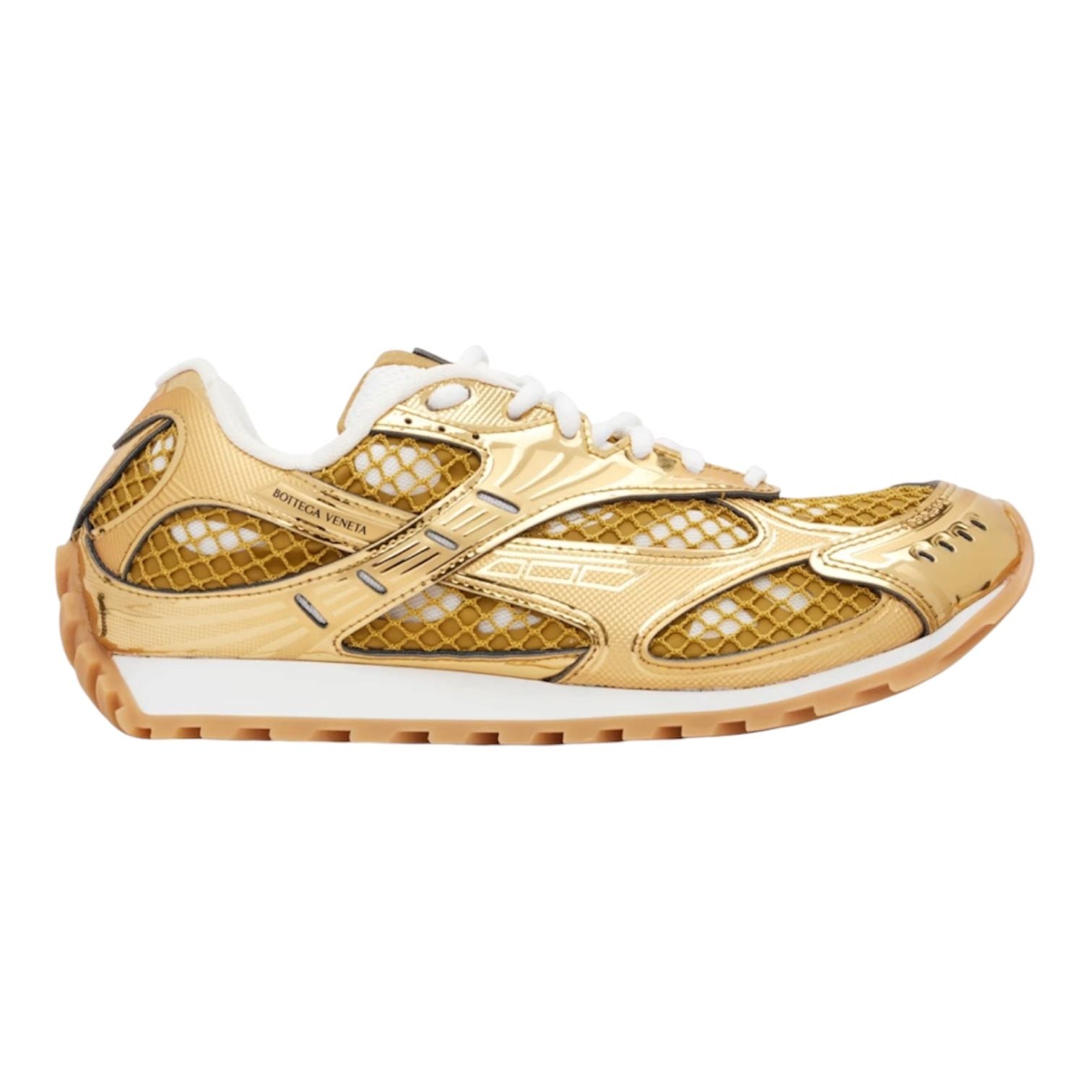 Bottega Vaneta Orbit Sneakers Gold