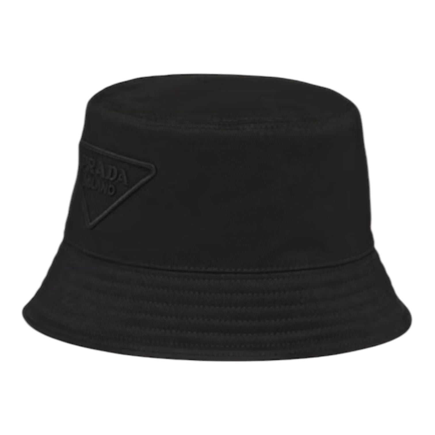 Prada Drill Bucker Hat (Black)