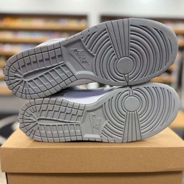 Nike Dunk Low White Light Smoke Grey - Preowned