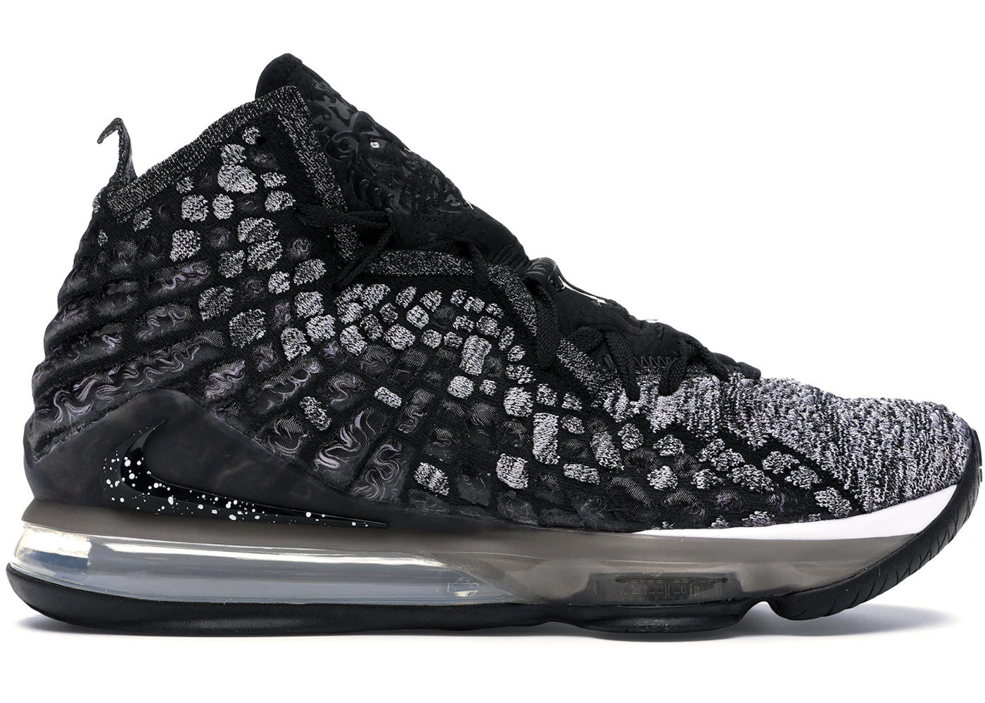 Nike LeBron 17 Black White - Preowned