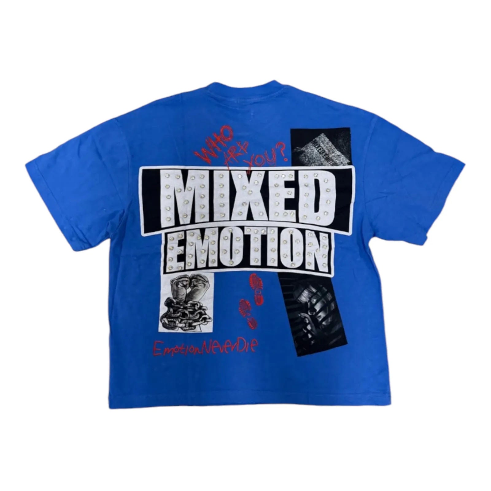 Mixed Emotion Lost Identity Tee (Blue)