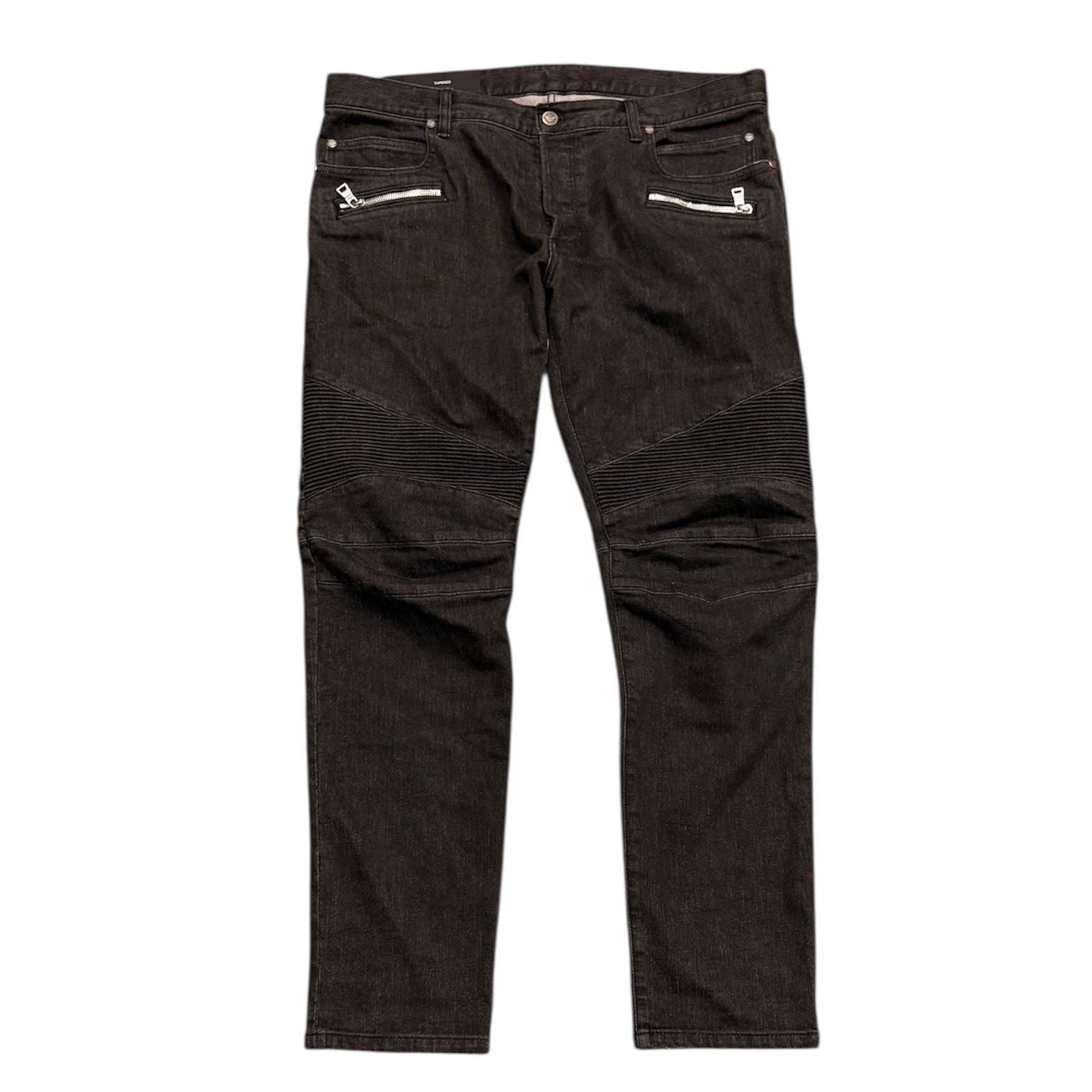 Balmain Biker Jean (Black) - Preowned