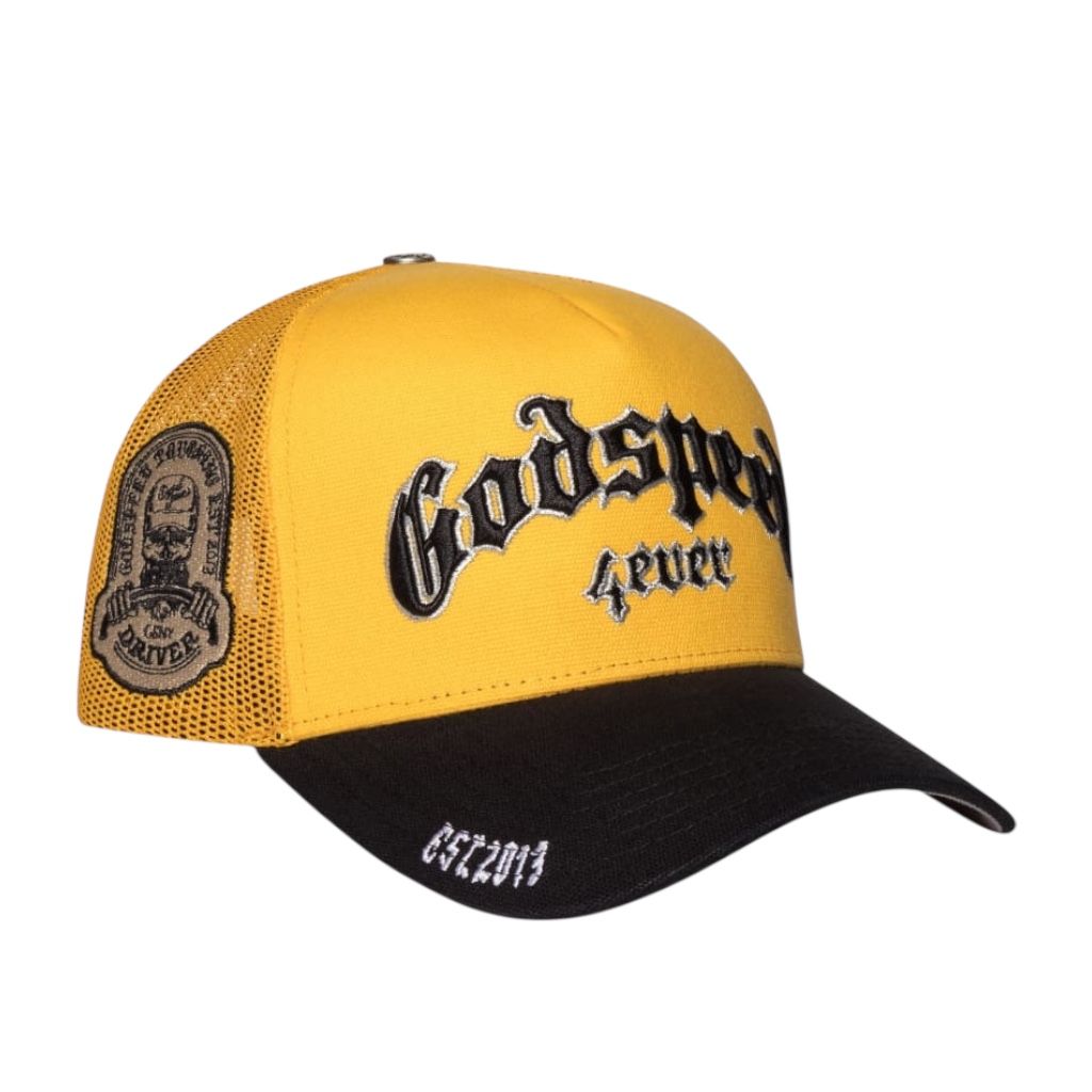 Godspeed GS Forever Trucker Hat (Yellow/Black) - Preowned