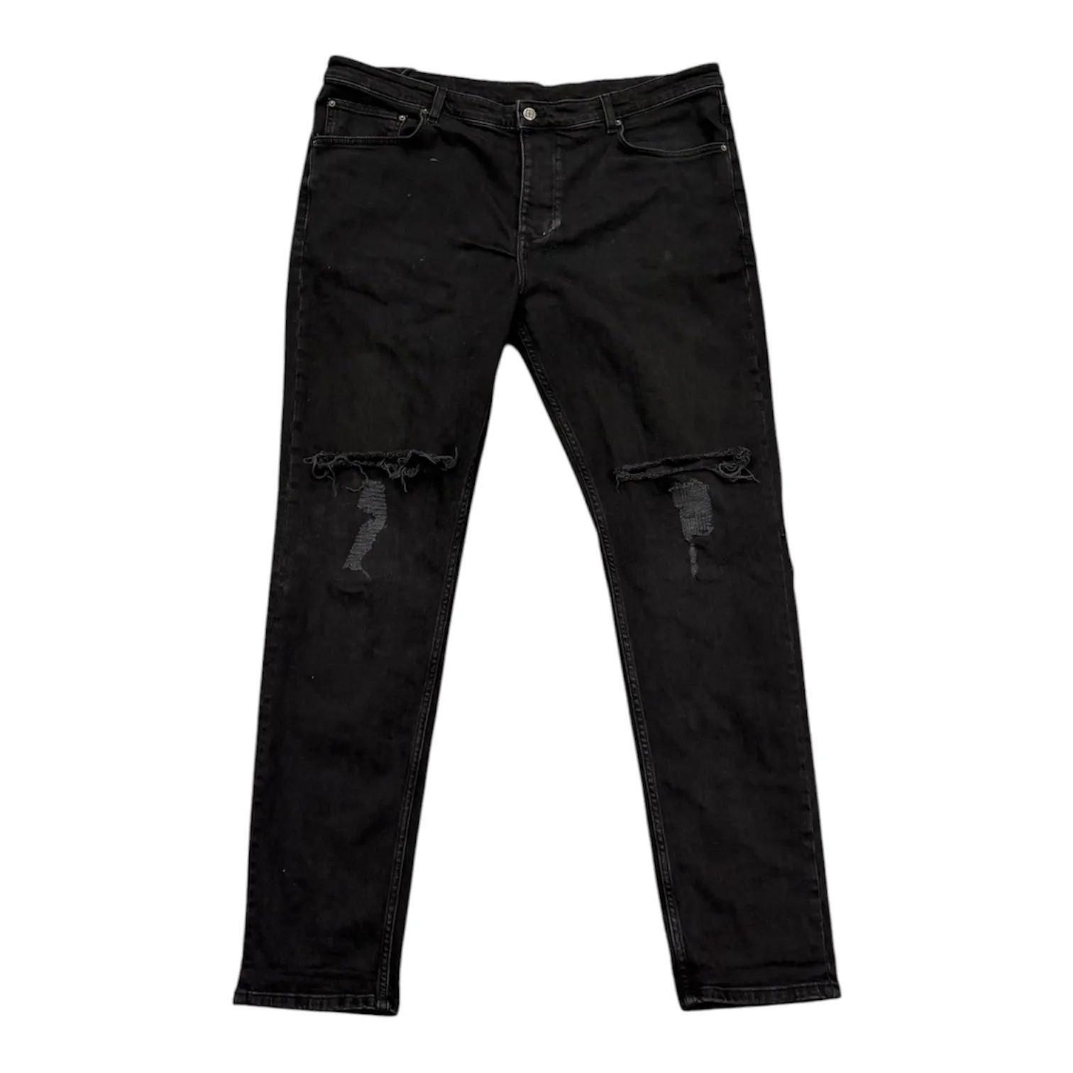 Ksubi Knee Slit Jeans (Black) - Preowned