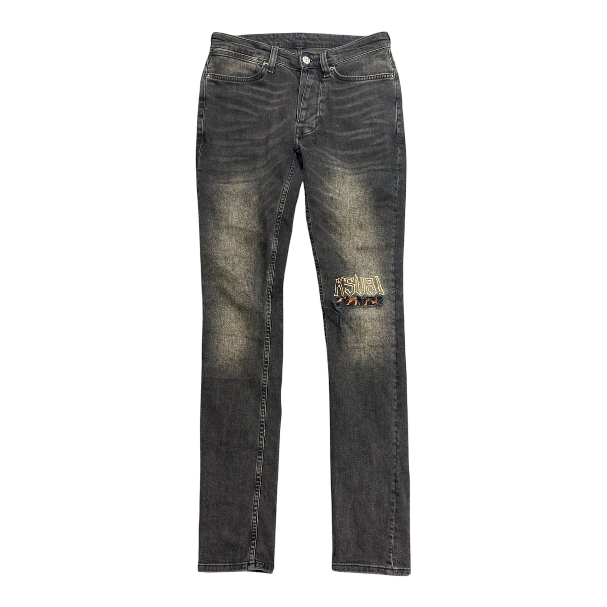 Ksubi Van Wrinkle Kingdom Repair Denim - Preowned