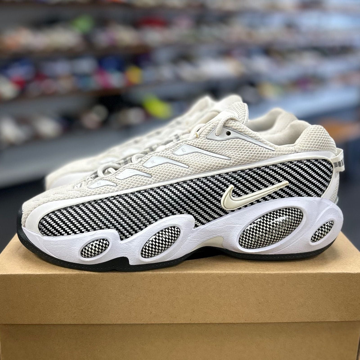 Nike NOCTA Glide Drake White Black - Preowned
