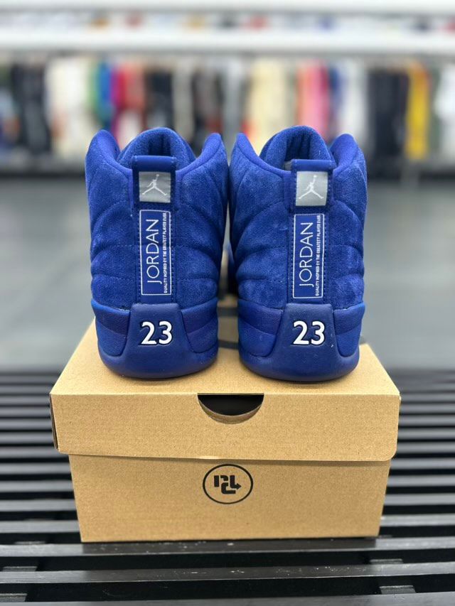 Jordan 12 Retro Deep Royal Blue - Preowned