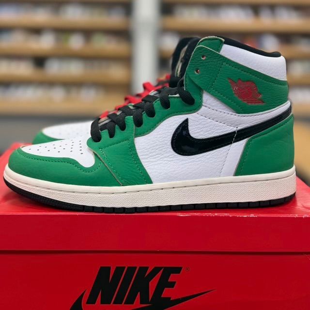 Jordan 1 Retro High Lucky Green (Women's) - Preowned
