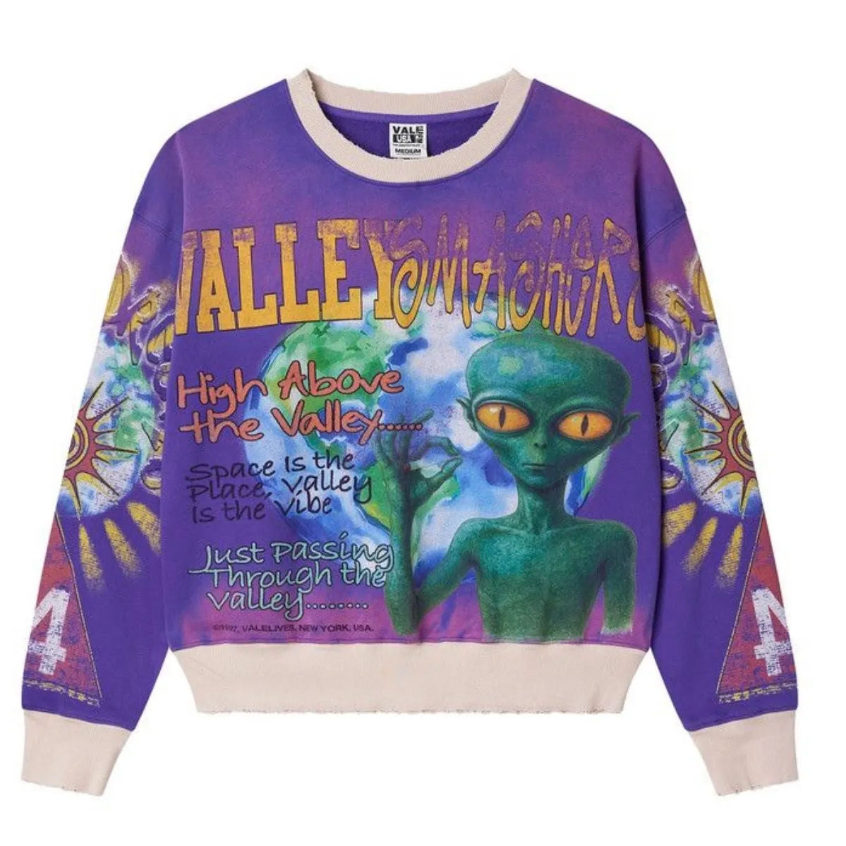 Vale Forever Space Alien Crewneck
