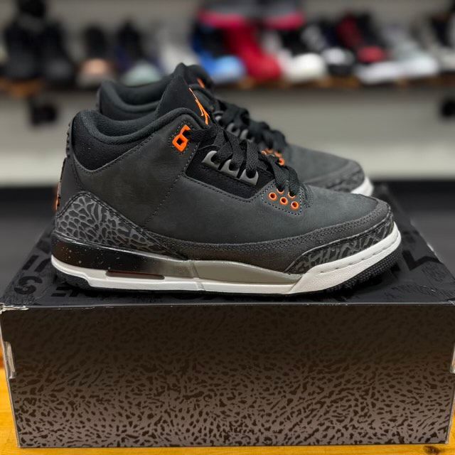 Jordan 3 Retro Fear Pack (2023) (GS) - Preowned
