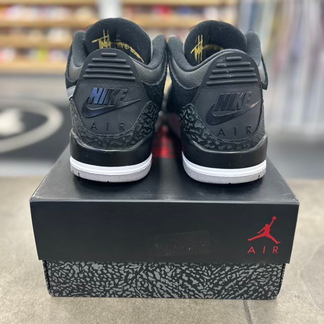 Jordan 3 Retro Tinker Black Cement Gold - Preowned