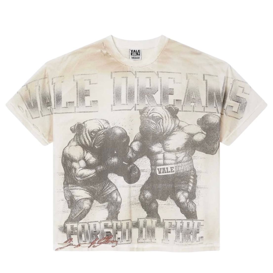 Vale Forever Forged BIg Tee (Cream)