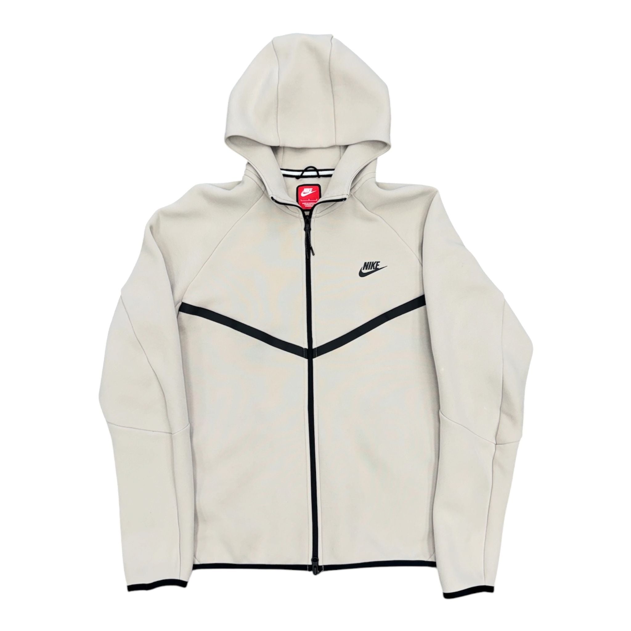 Nike Tech Fleece Hoodie (Biege) - Preowned