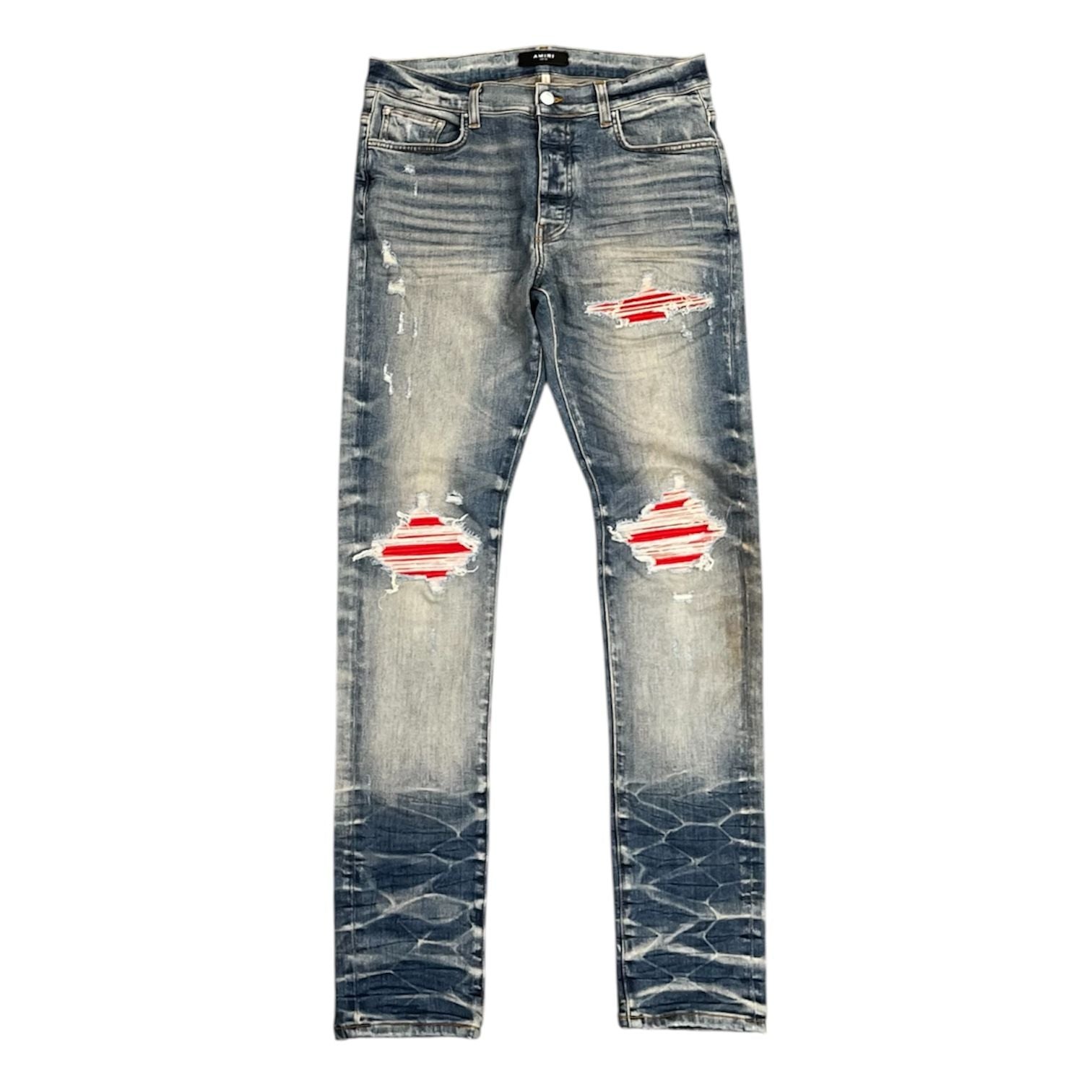 Amiri Clay Indigo MX1 (Red Patch) - Preowned