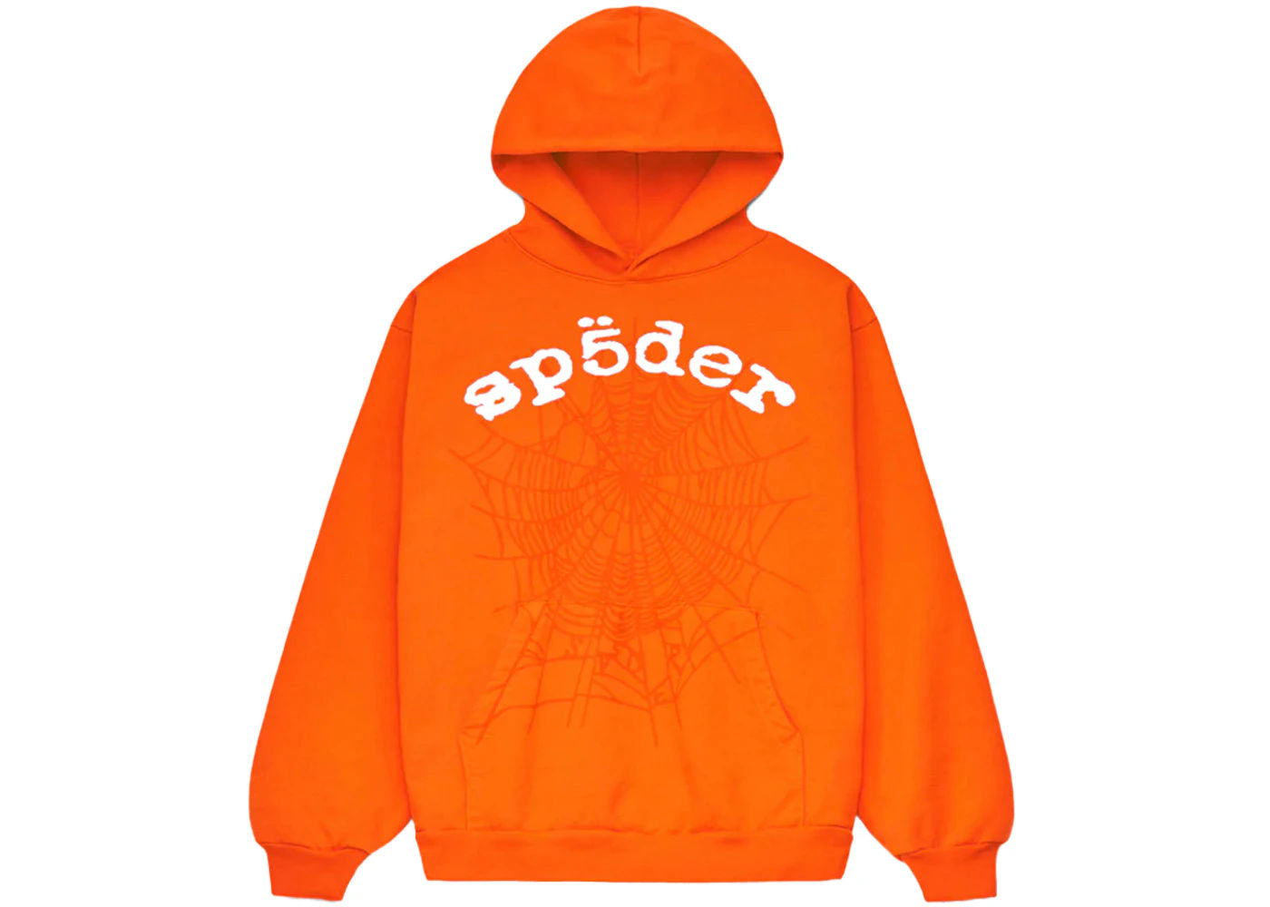 Sp5der Legacy Hoodie Orange - Preowned