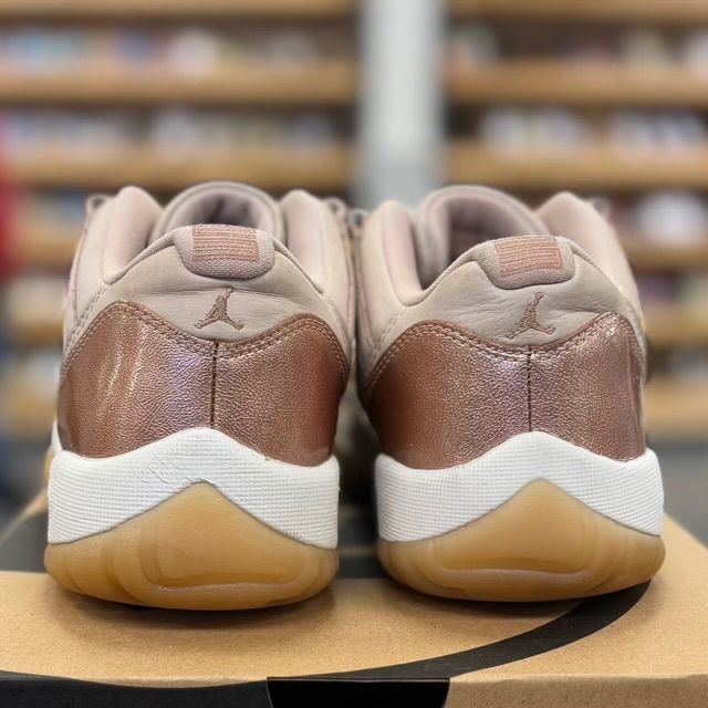 Jordan 11 Retro Low Rose Gold (Women's) - Preowned