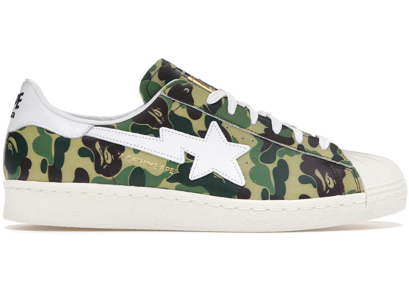 adidas Superstar Bape ABC Camo Green - Preowned