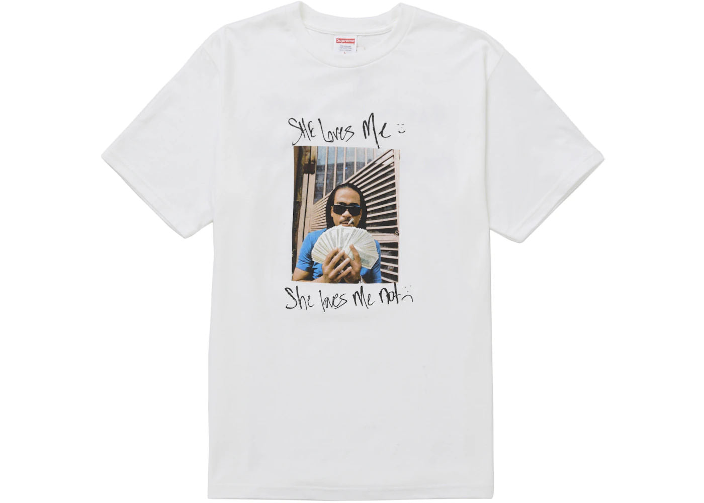 Supreme Max B Tee White - Preowned
