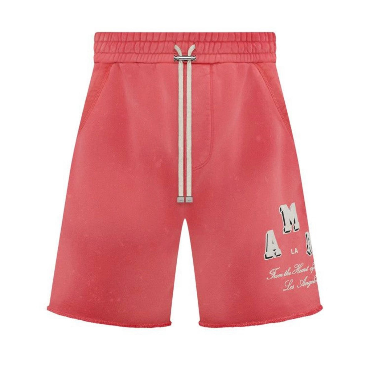 Amiri Vintage Collegiate Shorts (Red) - Preowned