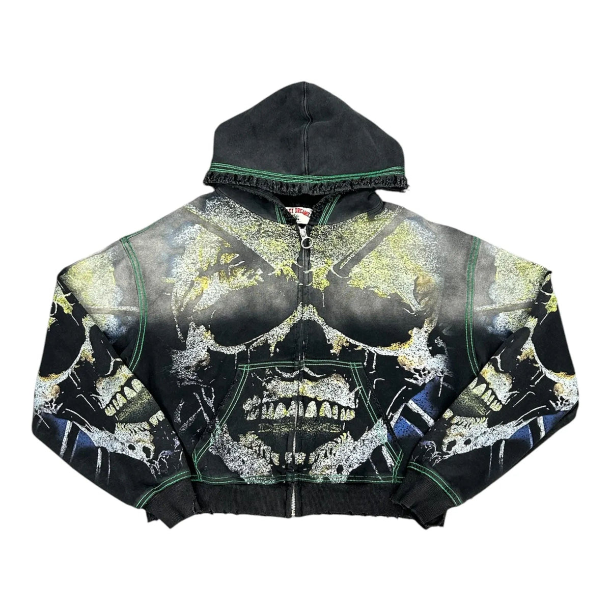 Vale Forever Gravedigger Zip Up (Black) - Preowned