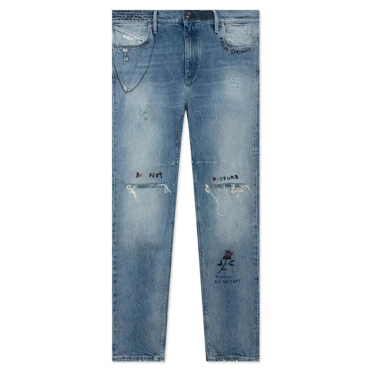 RTA Bryant Aristic Graphics Jean (Blue)