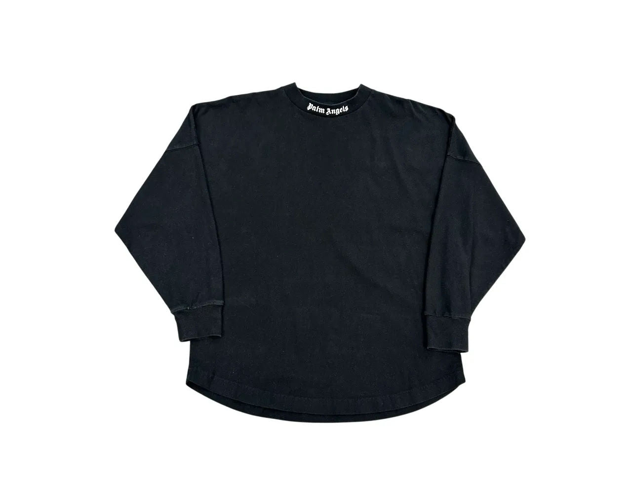 Palm Angels Logo L/s Tee (Black) - Preowned