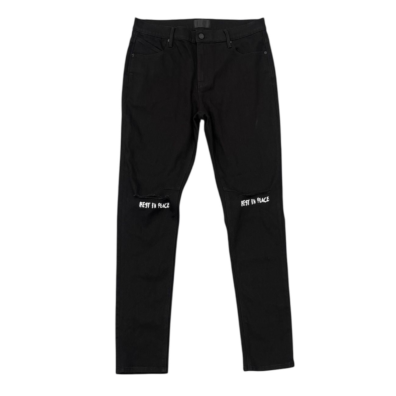 RTA Rest in Peace Jean (Black) - Preowned