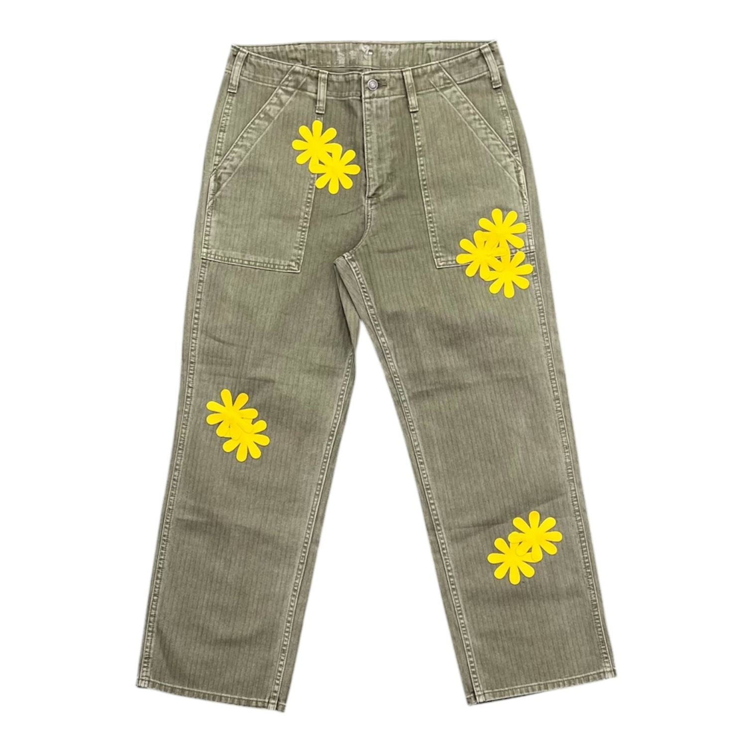 Carpe Vestem Petals Denim (Olive)
