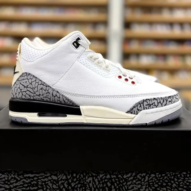 Jordan 3 Retro White Cement Reimagined (GS) - Preowned