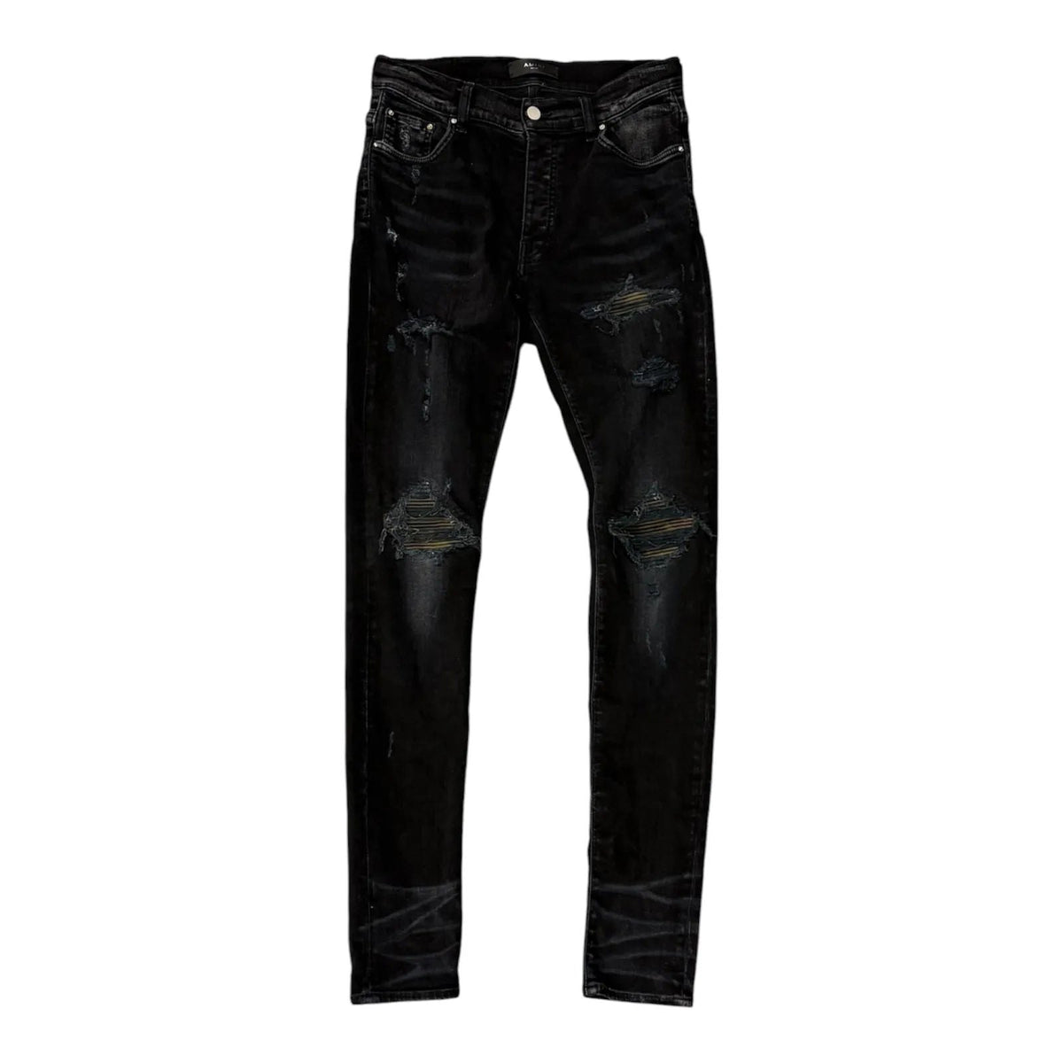 AMIRI MX1 Camo Jeans Black - Preowned