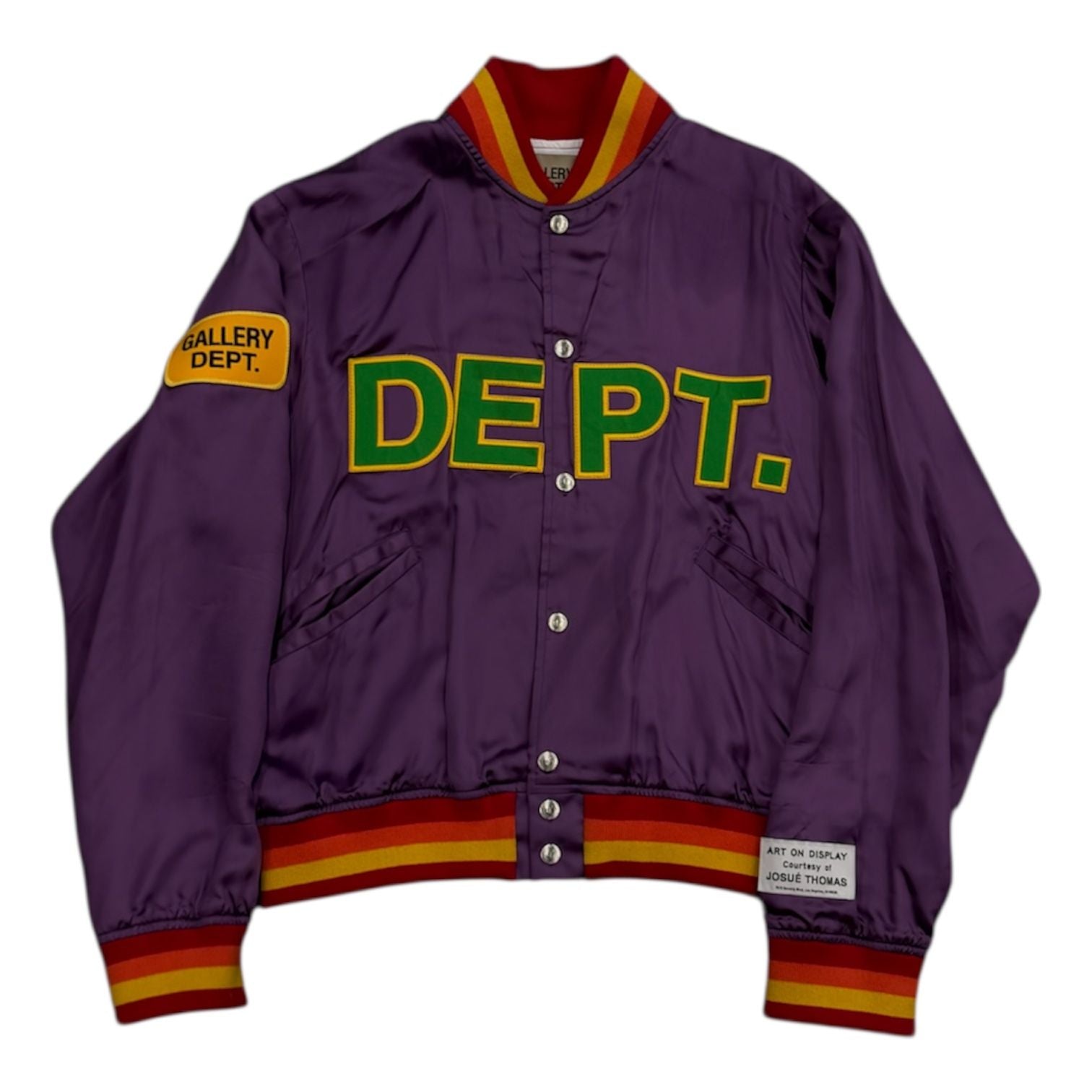 Gallery Dept varsity Jacket (Purple) - Preowned