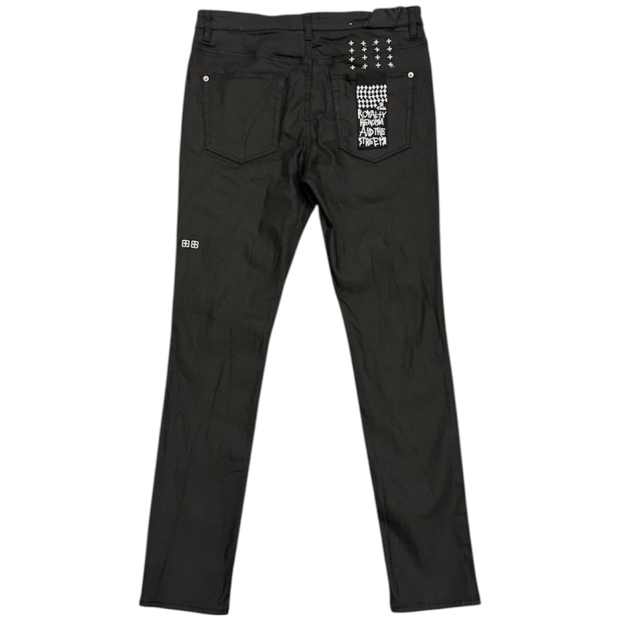 Ksubi Chitch Waxed Jeans (Black/Silver) - Preowned