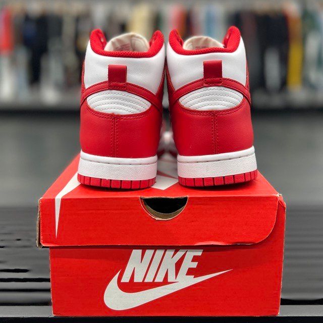Nike Dunk High Championship White Red - Preowned