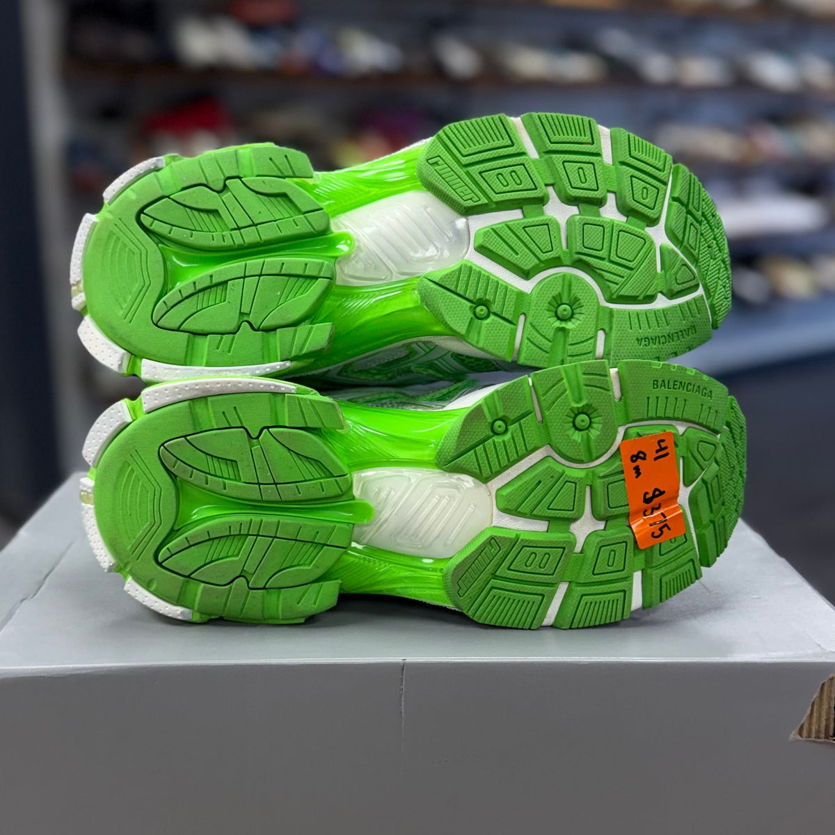 Balenciaga Runner Fluo Green - Preowned